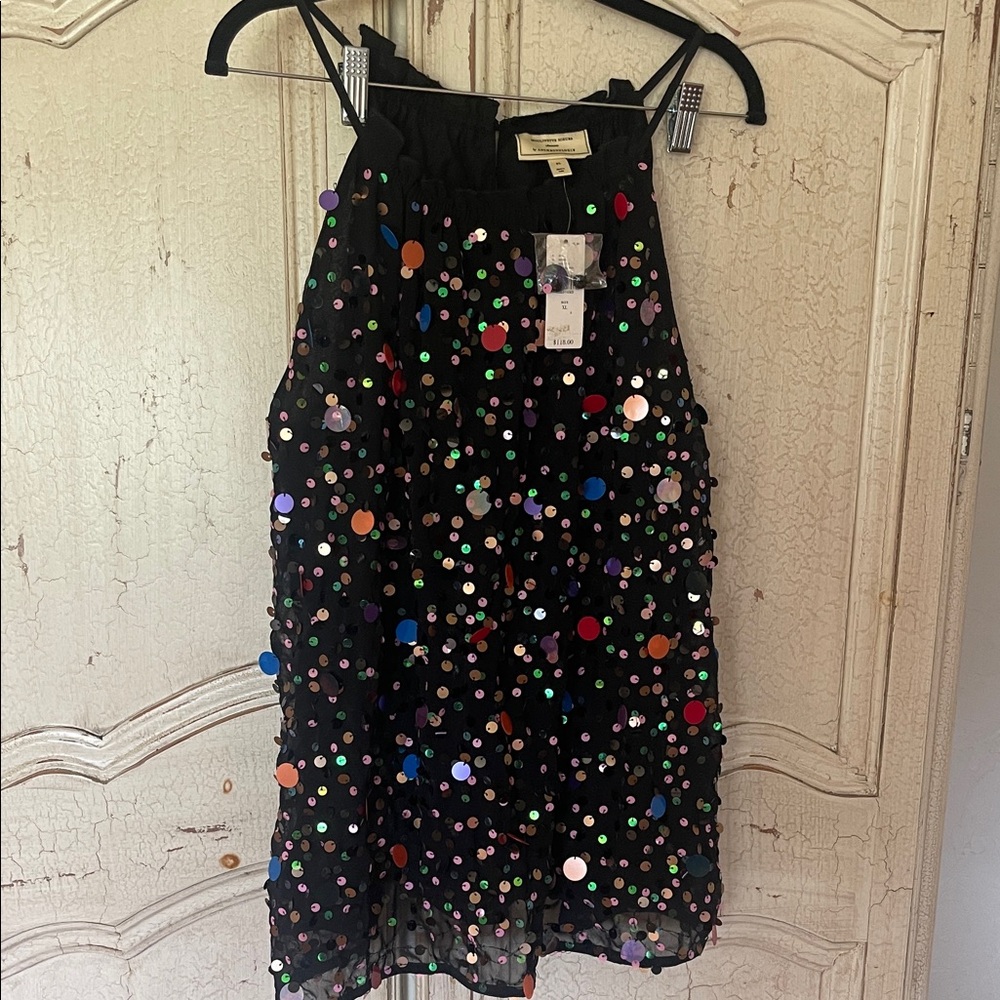 Anthropologie sequin top NWT!